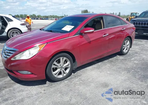 2013 Hyundai Sonata Limited из США, поврежденный, VIN 5NPEC4AC4DH704479
